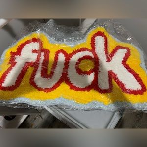 F*CK bathmat brand new